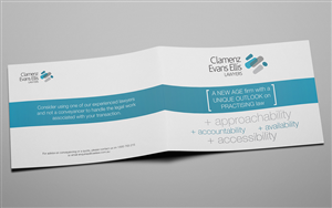 Design de Brochure par ceramicristi pour Clamenz Evans Ellis Lawyers | Design : #3260933