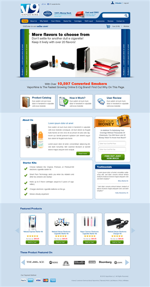 Web Design by AriefK for this project | Design: #802396