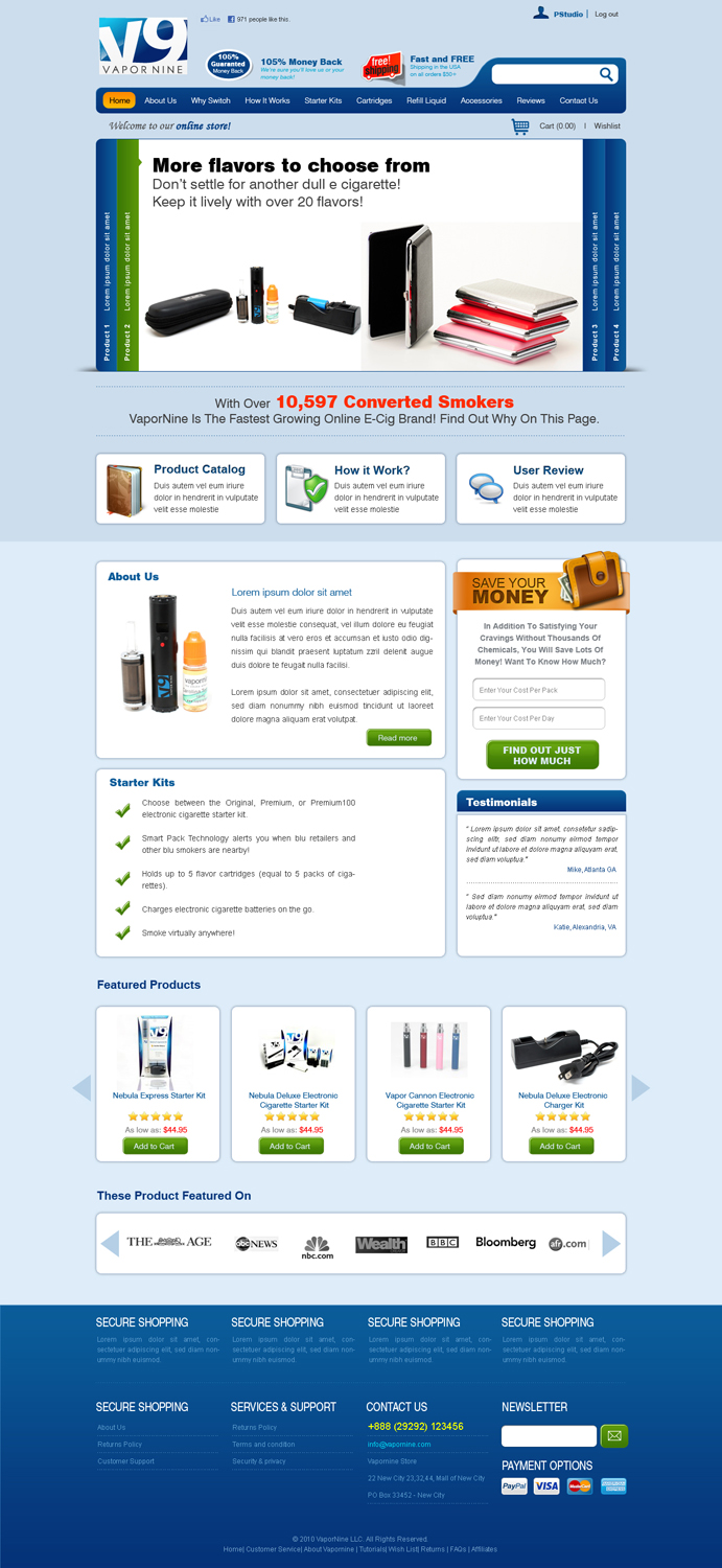Web Design by AriefK for this project | Design #802774