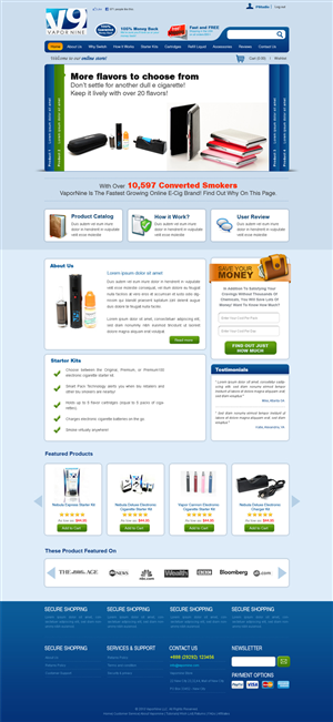 Web Design by AriefK for this project | Design: #802774