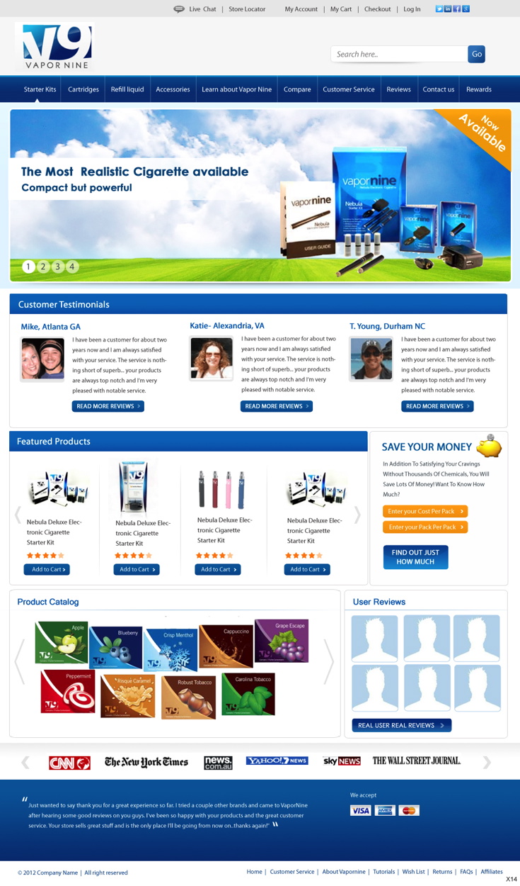 Web Design by pb for this project | Design #794631