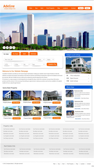Web Design by pb for this project | Design: #807791