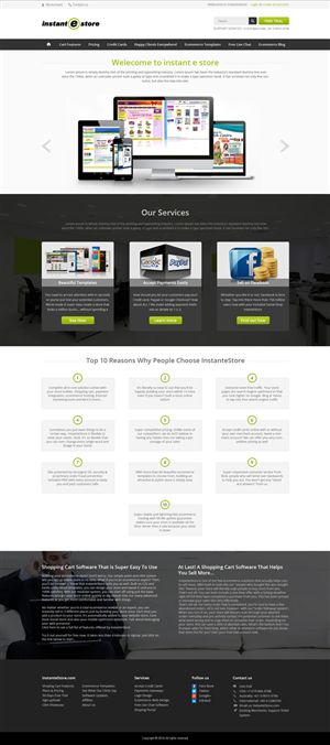 Web Design par the-lion-king pour eSolved.com Sdn. Bhd. | Design : #3253159