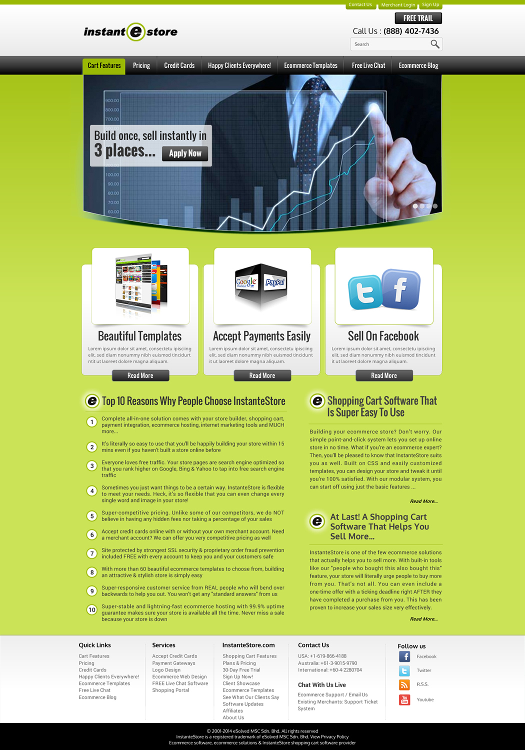 Web Design par Sbss pour eSolved.com Sdn. Bhd. | Design #3253752