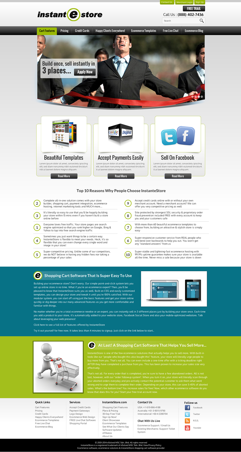 Web Design by Sbss for eSolved.com Sdn. Bhd. | Design #3262420