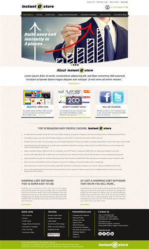 Ecommerce Software Provider Needs A Fresh Look For Website | Diseño Web por Sbss