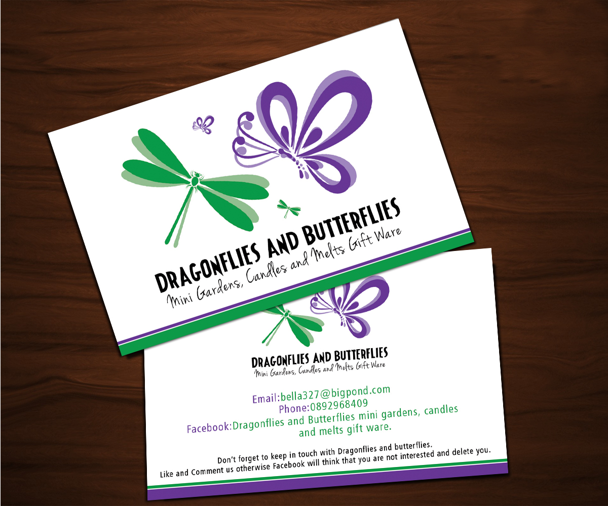Business Card Design by Sarah Haroon for this project | Design: #3226470