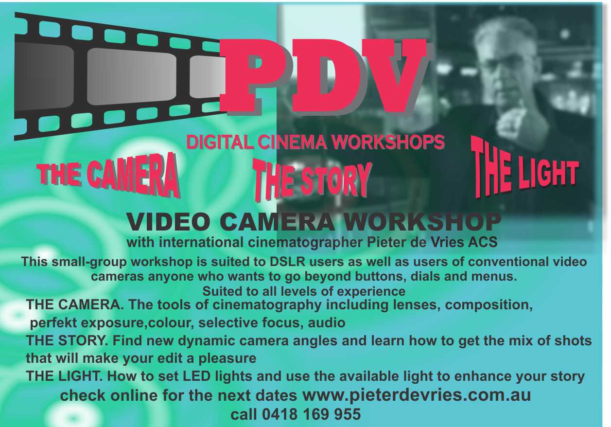 Flyer Design by ljupcho2008 for Pieter de Vries Productions Pty Ltd | Design #3269238