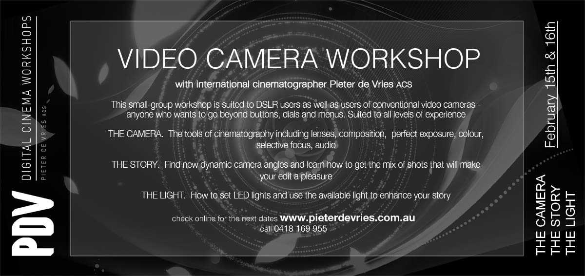 Flyer Design by H for Pieter de Vries Productions Pty Ltd | Design #3253416