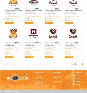 Diseño Web por Pabloravel para Cafe Centric | Diseño: #3263241