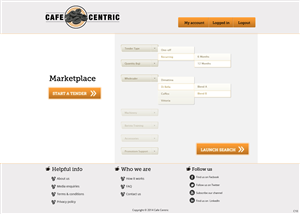 Diseño Web por pb para Cafe Centric | Diseño: #3255164