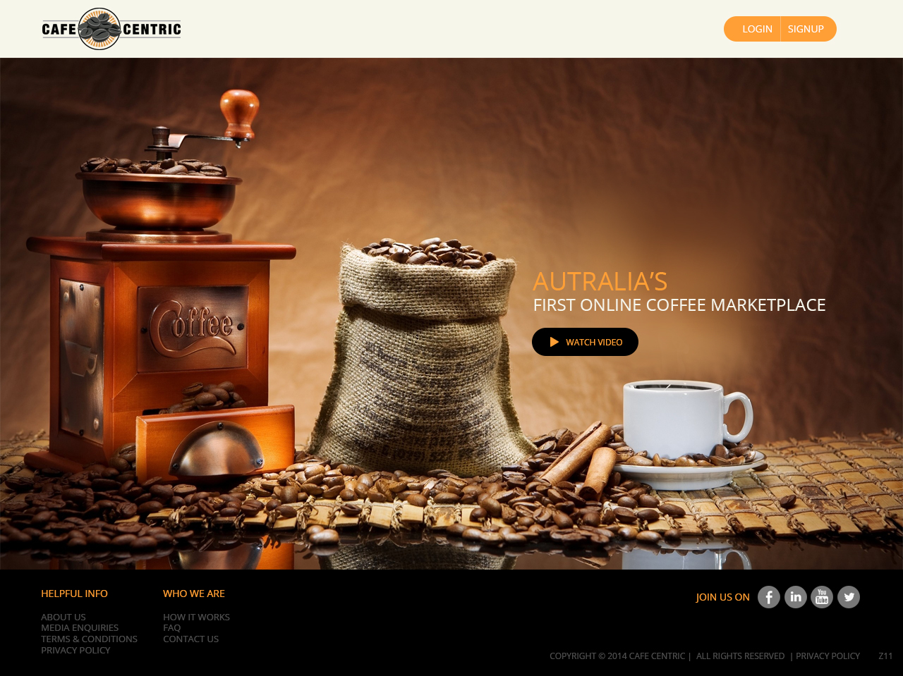 Diseño Web por pb para Cafe Centric | Diseño #3264055