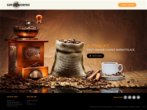 Diseño Web por pb para Cafe Centric | Diseño: #3264055