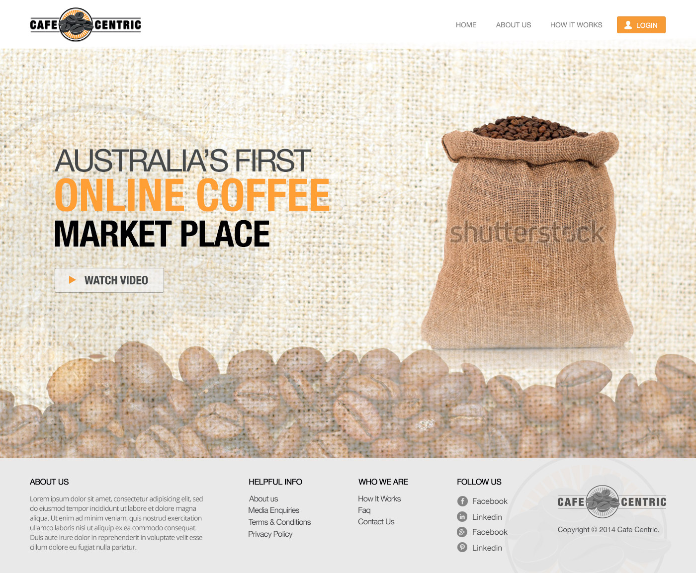 Web Design by TechWise for Cafe Centric | Design #3302751