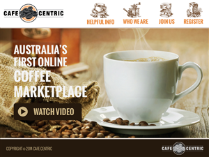 Diseño Web por jeckx2 para Cafe Centric | Diseño: #3253142