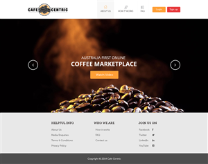 Diseño Web por Empireweb para Cafe Centric | Diseño: #3261345
