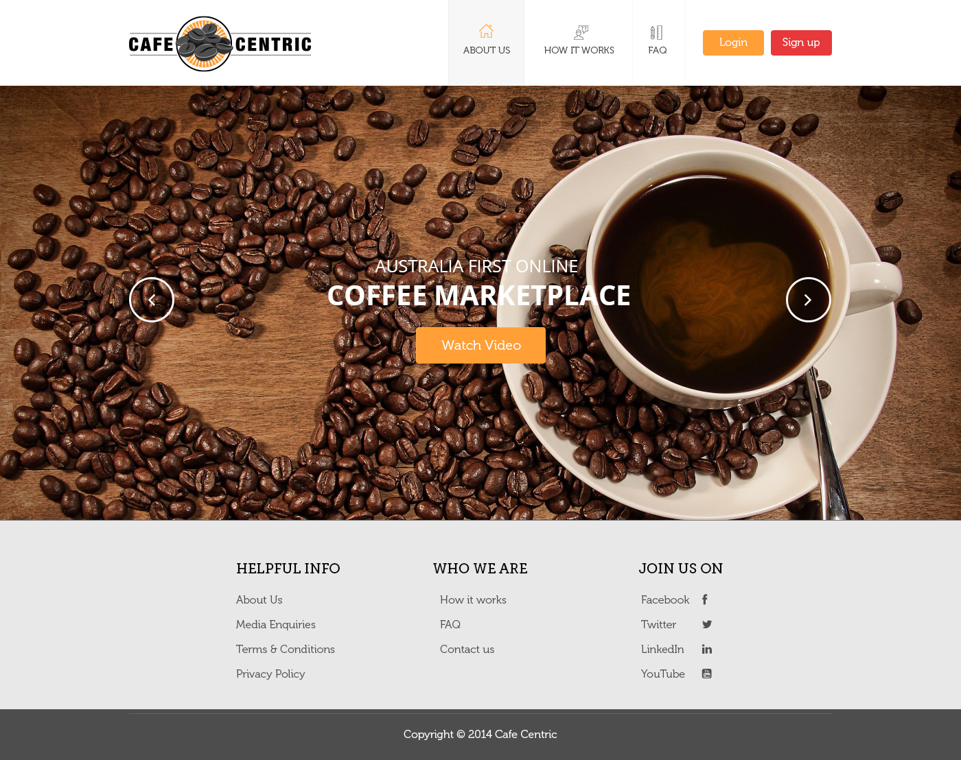 Web Design by Empireweb for Cafe Centric | Design #3261361