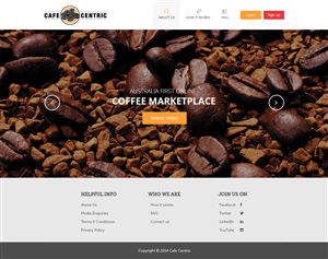 Diseño Web por Empireweb para Cafe Centric | Diseño: #3261372
