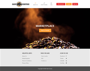 Diseño Web por Empireweb para Cafe Centric | Diseño: #3265292