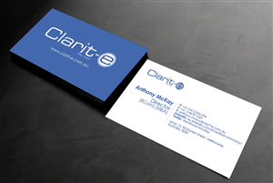Business Card Design by JulySprite for Clarit-e Pty Ltd | Design #3240542