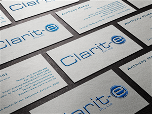 Business Card Design by moodyworld for Clarit-e Pty Ltd | Design: #3230931