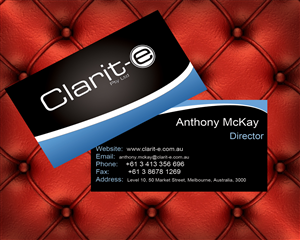 Business Card Design by Gentleman