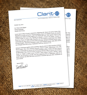 Letterhead Design by Nelsur