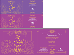 Postkarten-Design von MA für Kinnaree Tour | Design: #3340892