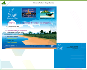 Diseño de Postal por AditiArts para Kinnaree Tour | Diseño #3349402