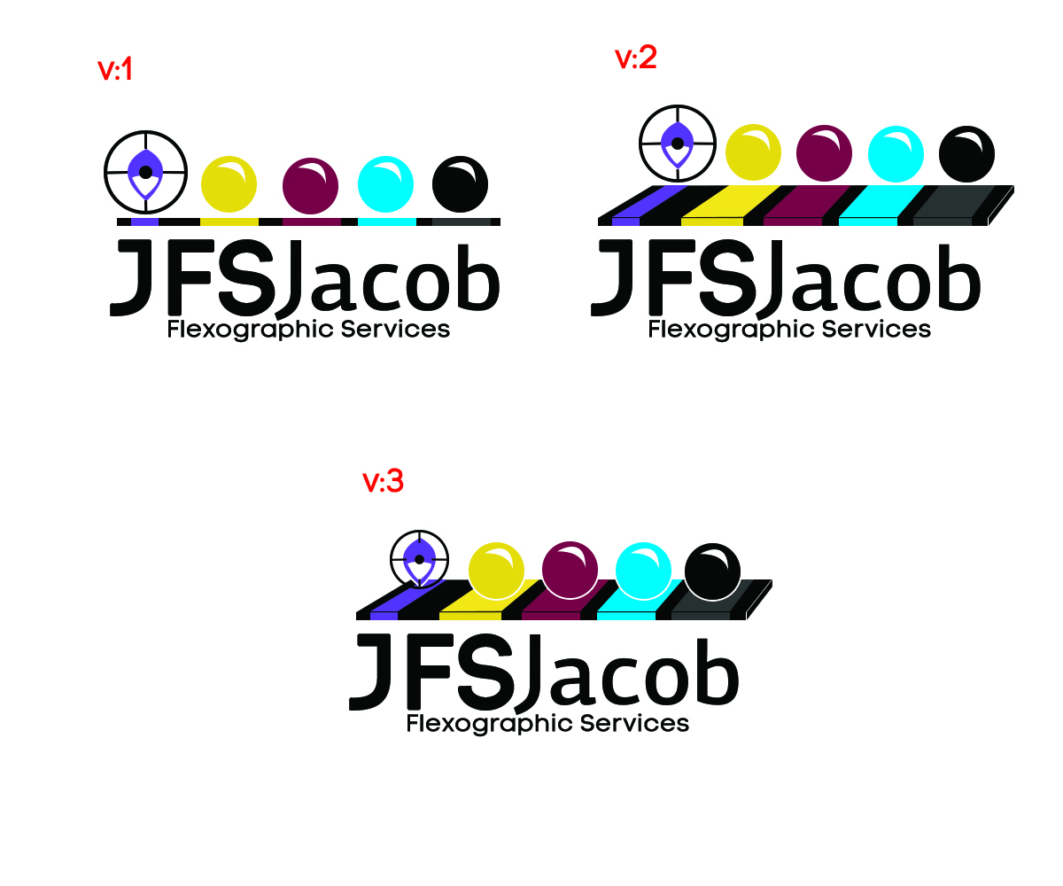 Logo Design by isoDesigne for Jacob Flexographic Services | Design #3242326