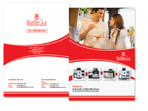 Brochure Design by Brigitte Melissa B for Koffee La | Design: #798778