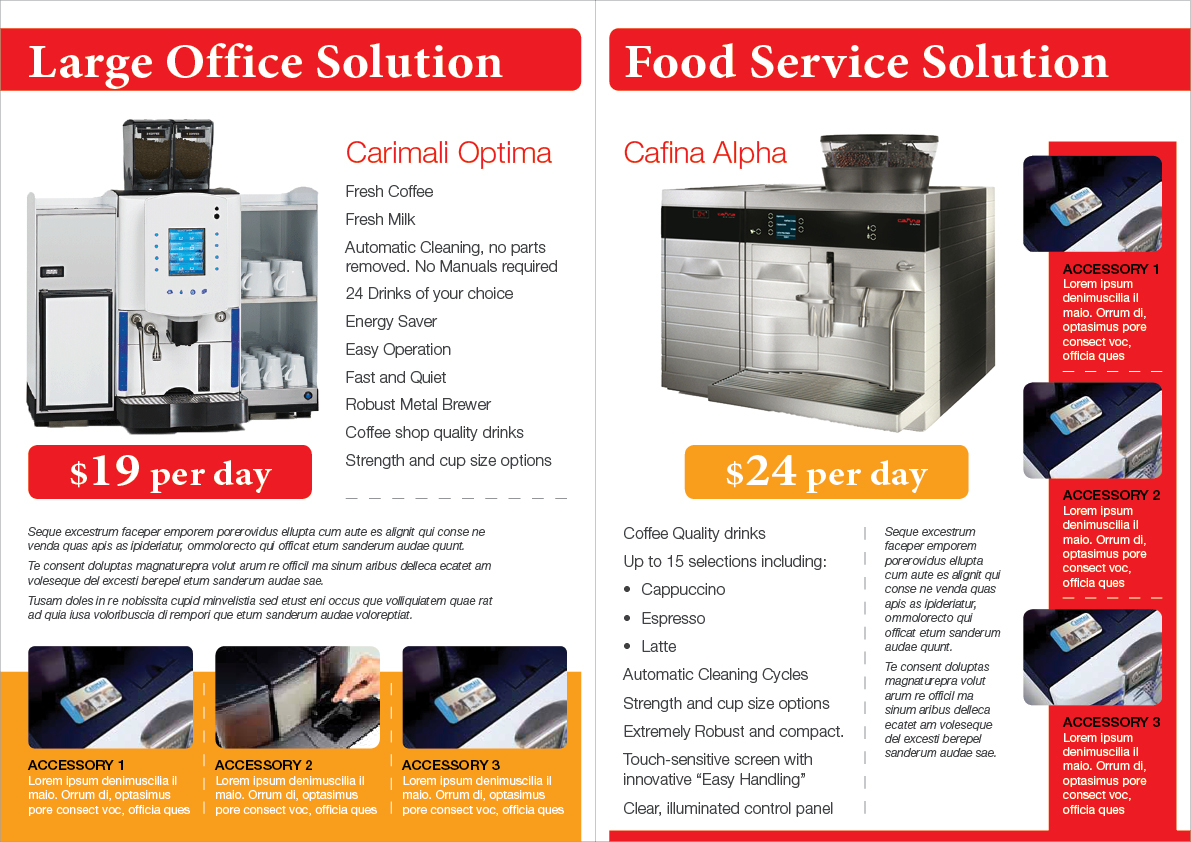 Brochure Design by Ekanite for Koffee La | Design #802200