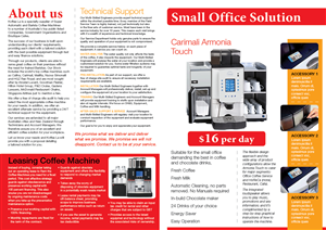 Brochure Design by Ekanite for Koffee La | Design: #805235