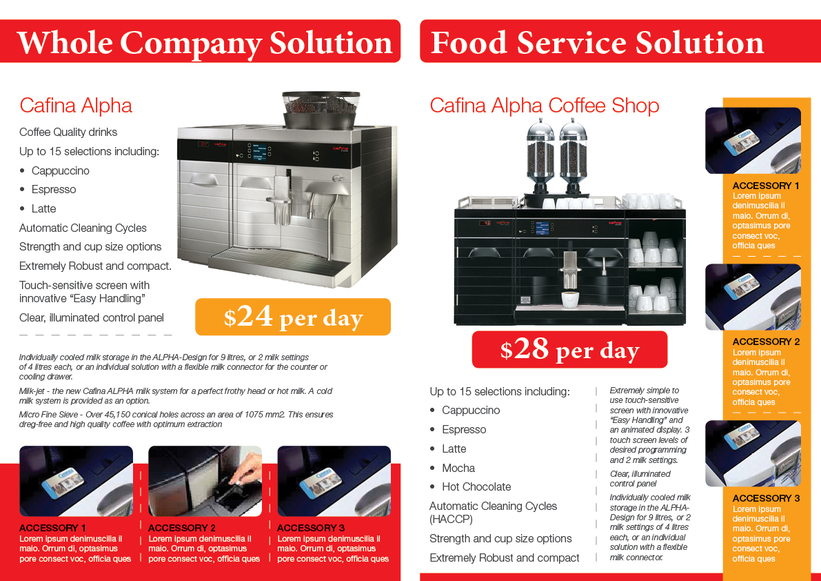 Brochure Design by Ekanite for Koffee La | Design #805237