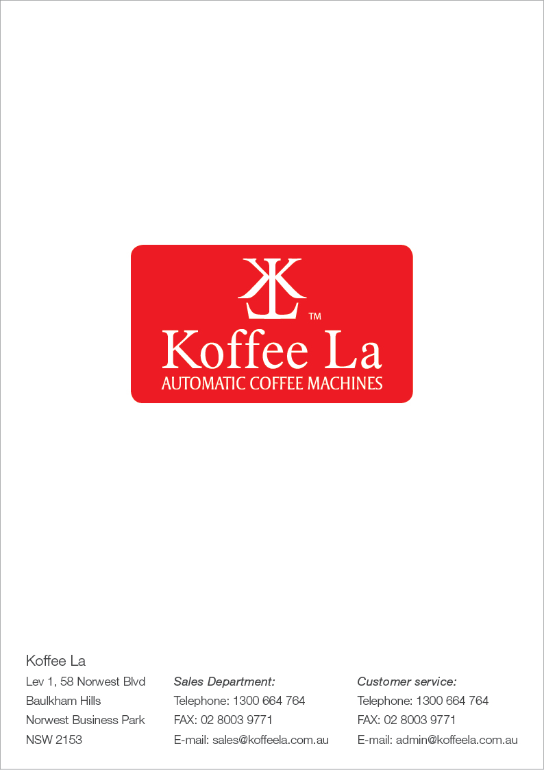 Design de Brochure par Ekanite pour Koffee La | Design #805243