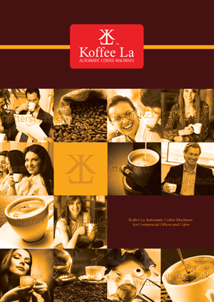 Brochure Design by avi's for Koffee La | Design #809504