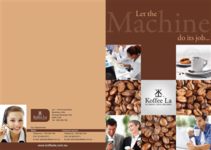 Brochure Design by LeavingImpression for Koffee La | Design #834964