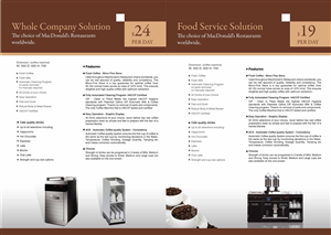 Diseño de Brochure por LeavingImpression para Koffee La | Diseño: #834969