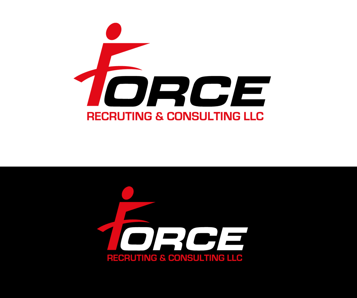Logo Design by LOGO SPECIALIST for Force Recruiting & Consulting, LLC | Design #3242456