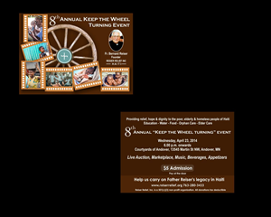 Invitation Design by HollyBlue Studio for Reiser Relief | Design: #3257688