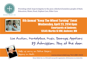 Invitation Design by kytdesigns for Reiser Relief | Design: #3298880