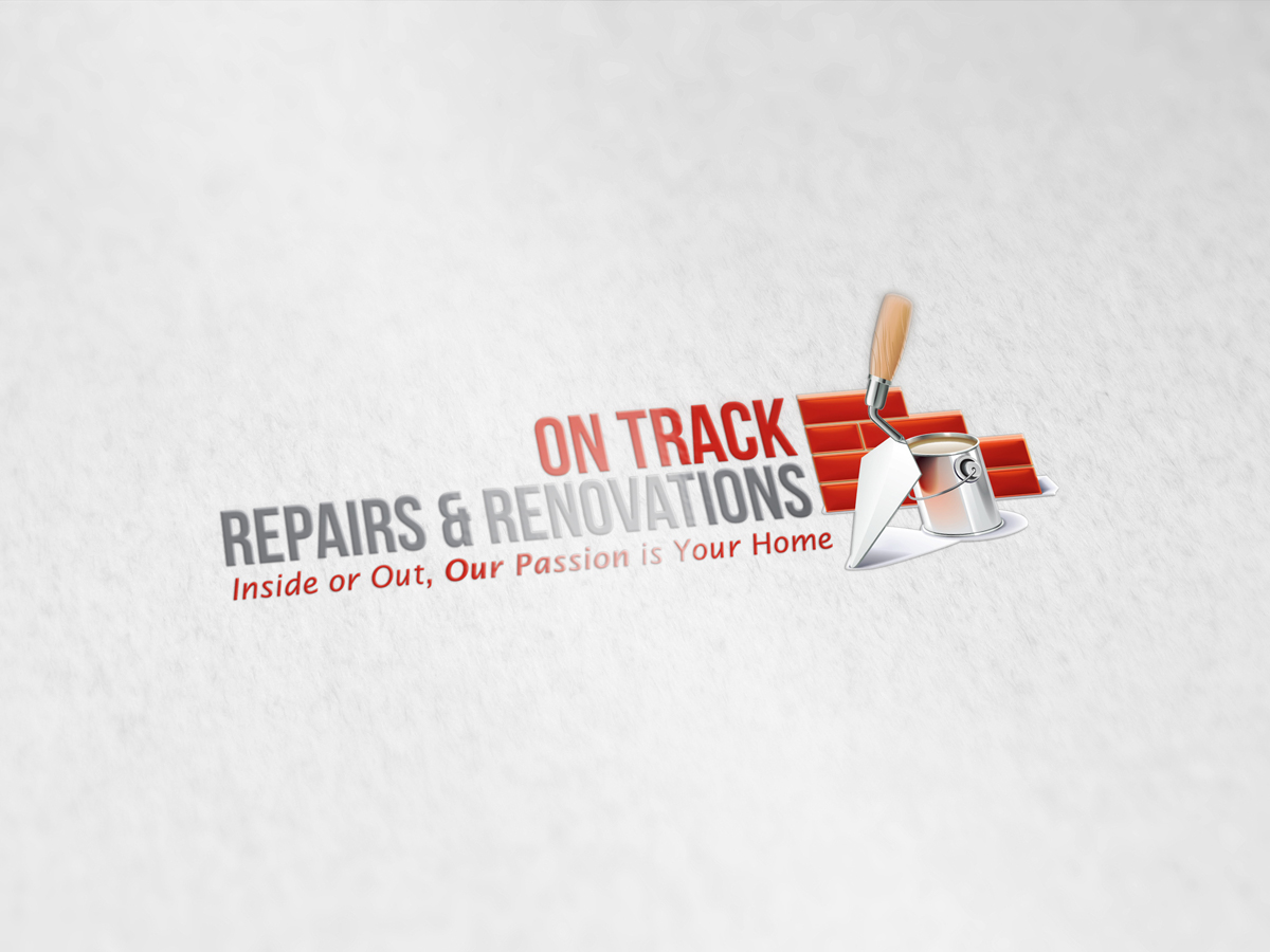 Logo Design by Gr-Design for On Track Repairs & Renovations, LLC | Design #3231514