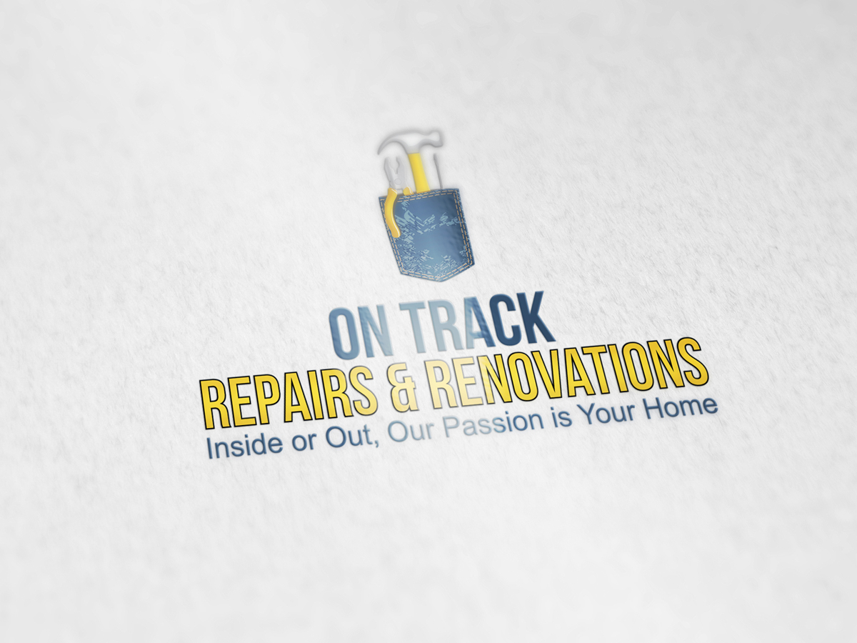 Logo Design by Gr-Design for On Track Repairs & Renovations, LLC | Design #3236111