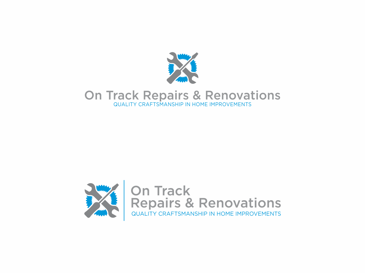 Logo Design by Armir.B for On Track Repairs & Renovations, LLC | Design #3231789