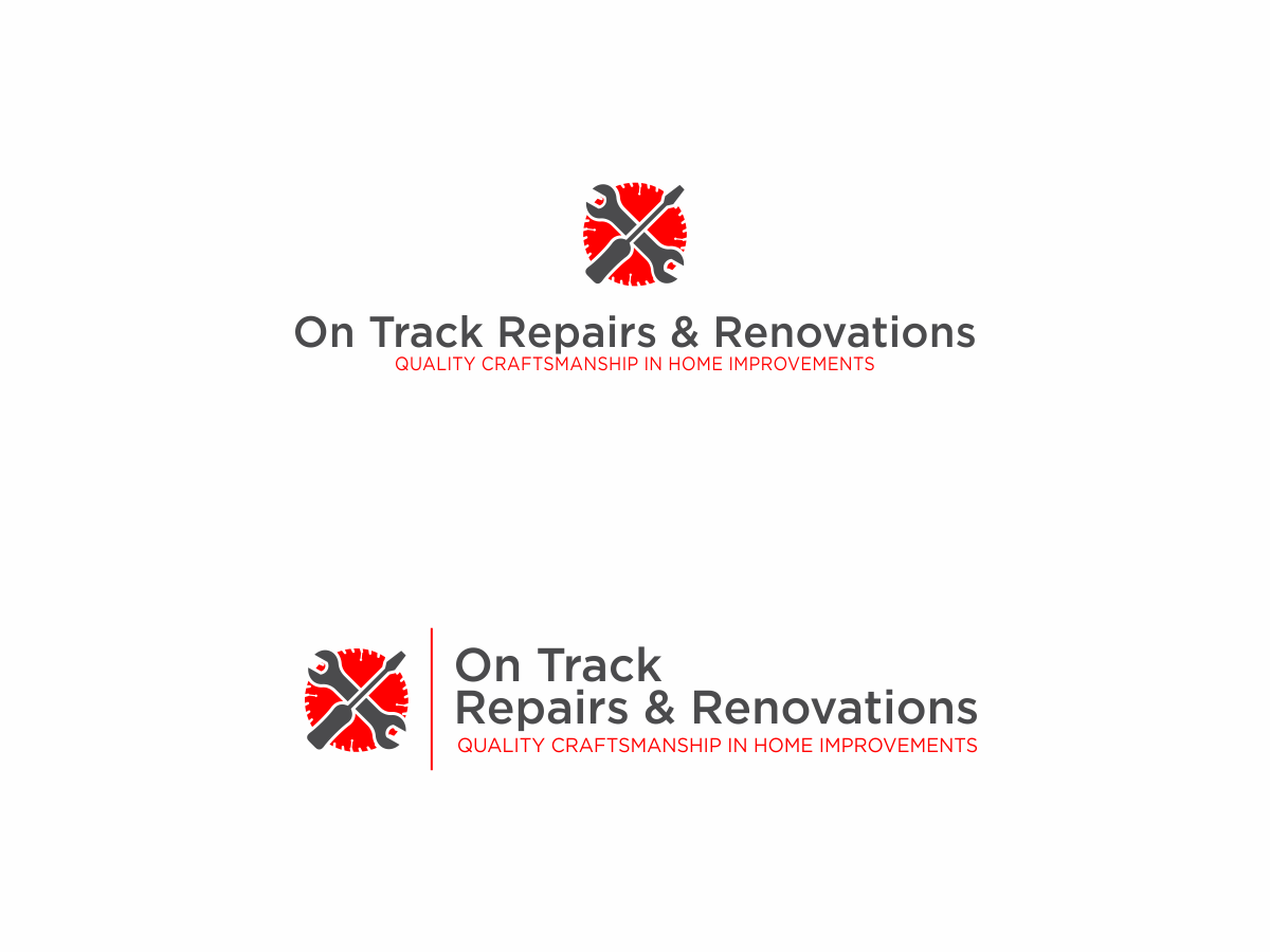 Logo Design by Armir.B for On Track Repairs & Renovations, LLC | Design #3237701