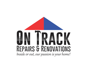 Logo Design by maverick for On Track Repairs & Renovations, LLC | Design #3247016