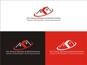 Logo Design by Sushma for On Track Repairs & Renovations, LLC | Design: #3250767