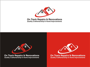 Logo Design by Sushma for On Track Repairs & Renovations, LLC | Design: #3253056