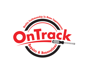 Logo Design by proway for On Track Repairs & Renovations, LLC | Design #3260787