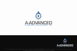 Design de Logo par Senseless pour A-Advanced Plumbing & mechanical, Inc. | Design : #3234476